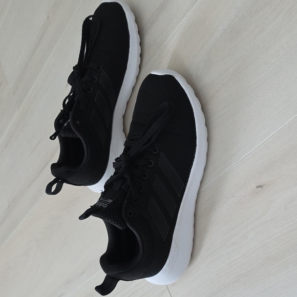 Adidas Black and White Cloud Foam Sneakers! - Picture 2 of 6